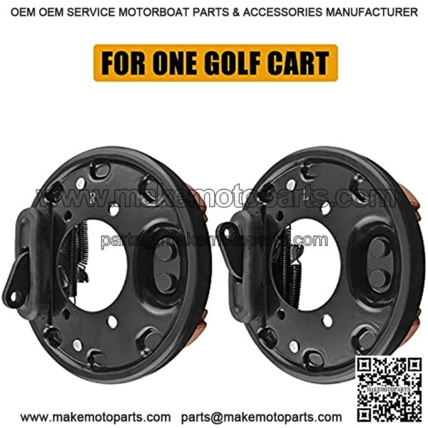Golf Cart Brake Assembly for EZGO TXT PDS Medalist and Yamaha Golf Carts G14 G16 G19 G20 G21 G22 Driver Side and Passenger Side, Includes Brake Shoes, OEM# 70998-G01 70998-G02 - Image 5