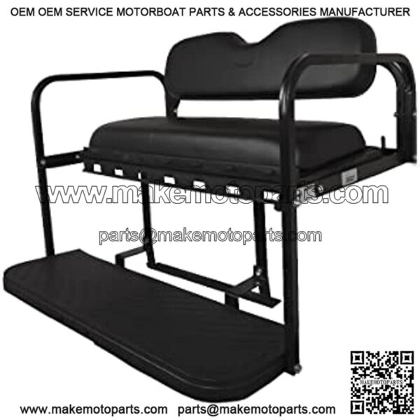 Mach3 EZGO RXV Golf Cart Rear Flip Seat Kit - Image 2