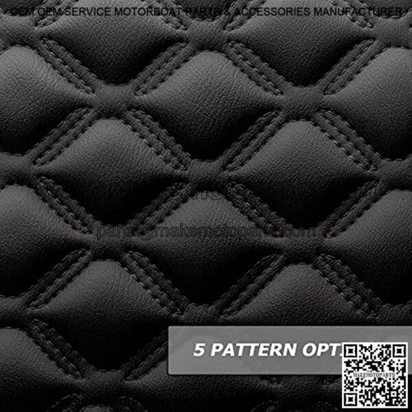 MODZ  FS1 Custom Golf Cart Front Seat for EZGO TXT - [1995-Up] - Black Base - No Pattern - Image 4