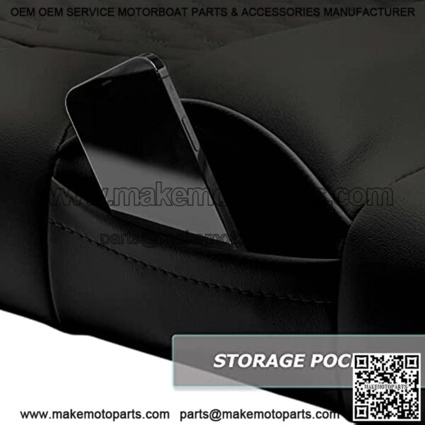 MODZ  FS1 Custom Golf Cart Front Seat for EZGO TXT - [1995-Up] - Black Base - No Pattern - Image 5