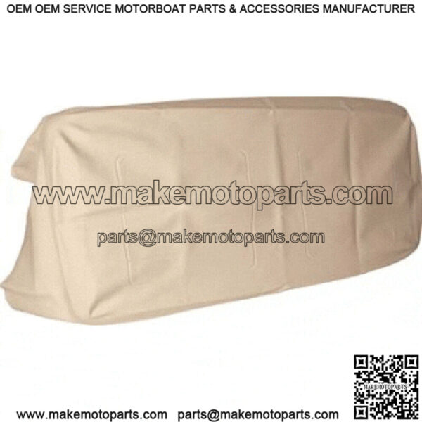 Front Seat Cover - Tan Seat Bottom - Yamaha G14-22 Golf Cart