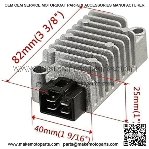 Aluminum Voltage Regulator Rectifier for Y&amaha TW125 WR125 XT600 XJ600 TT600 MT125 TDM850 - Image 5