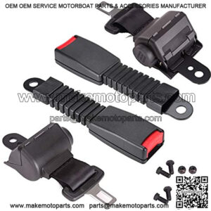 42" Golf Cart Seat Belts Kit with Bracket 35" x 6.9" Universal Fits 2 Passenger EZGO TXT Yamaha Club Car DS Precedent