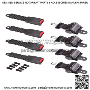 Golf Cart Seat Belts Lap Set For EZGO/Yamaha/Club Car 4 Sets