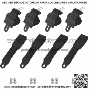 4 Sets Golf Cart Seat Belts Lap Set For EZGO/Yamaha/Club Car