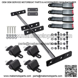 brand new Golf Cart Seat Belts 4 and Bracket Kit for EZGO Yamaha