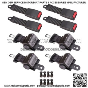 New Golf Cart Seat Belts Lap Set For EZGO/Yamaha/Club Car 4 Sets