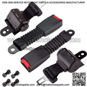 2PCS Universal Golf Cart Seat Belts 42" for EZGO Club Car Yamaha