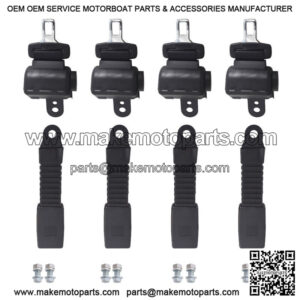 Golf Cart Seat Belts Lap Set FOR EZGO YAMAHA CLUB CAR 4 Sets