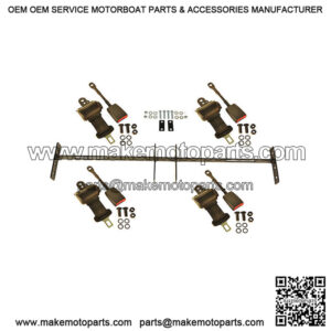 4 Golf Cart Seat Belts W/ Mounting Bracket EZGO Club Car Yamaha Fast Free Ship