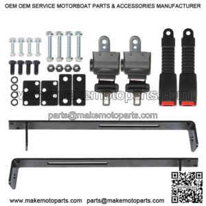 new For E-Z-G-O Yamaha Golf Club Car 2 passenger Seat Belt & Bracket