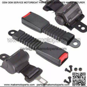 4x Universal Golf Cart Seat Belts 42" Front Rear Lap Seat Belt