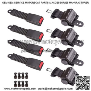 NEW 4 Sets Golf Cart Seat Belts Lap For EZGO/Yamaha/Club Car
