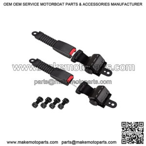 (2 Sets) Golf Cart Seat Belts 47.64" Universal Seat Belts for Golf