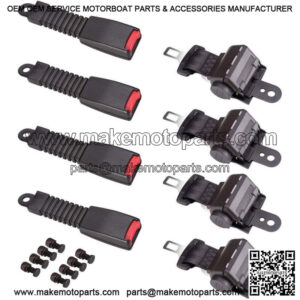 Golf Cart Seat Belts Lap Set Fits For EZGO/Yamaha/Club Car 4 Sets