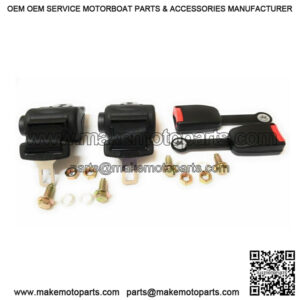 2 Universal Seat Lap Belt Kits for Club Car, Yamaha, EZGO Golf Carts  Seatbelt
