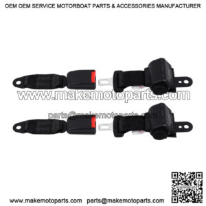 2x Golf Cart Seat Belt Buckle Kit For EZGO/Yamaha Club Car Seatbelts