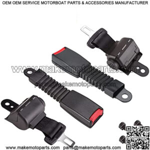 Golf Cart Seat Belts Set of 2 Retractable 42" Belt Kit Fits Most Golf Carts Go Kart UTV