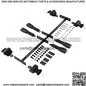 Golf Cart Set of 4 Retractable Belt Kit Retractable Bracket Fits EZGO TXT Yamaha Club Car DS Precedent Suitable for Most Golf carts??