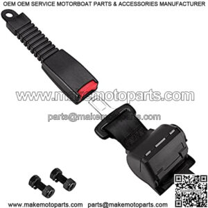 Golf Cart Seat Belts Retractable 47.64" Universal Seat Belts for Golf Cart for Golf Cart EZGO TXT RXV, Yamaha, Club Car, UTV, ATV(1 Set)