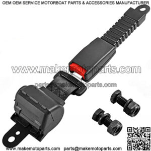 Retractable Golf Cart Seat Belt Kit for EZGO, Yamaha, Club Car, Go Kart Seat Belt, UTV-One Set