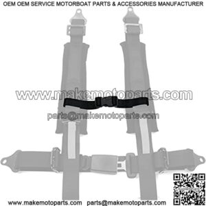 2 PACK Sternum Strap For 2 inch 3 inch 4 point 5 point UTV ATV Golf Cart Go Kart UTV harnesses seat Safety Harness (Black, 2 PACK)