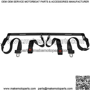 Golf Cart Seat Belt Kit 60" Extended Street Legal Seat Belts