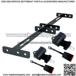 2 Passenger Golf Cart Retractable Seat Belt Kit Universal Fit