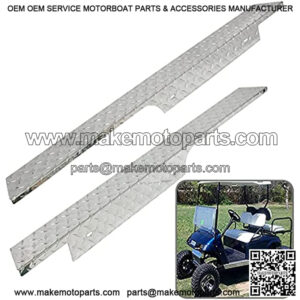 Aluminum Alloy Diamond Plate Rocker Panel for 1996-2013 EZGO TXT Golf Cart