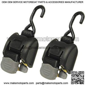 BoatBuckle G2 Retractable Transom Tie-Down, 1 Pair