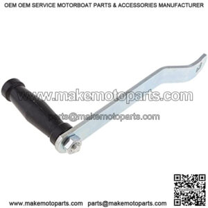 Kesoto Boat RV Trailer Winch Handle Grips Comfort Power-Grip Crank Replace Part, Galvanized