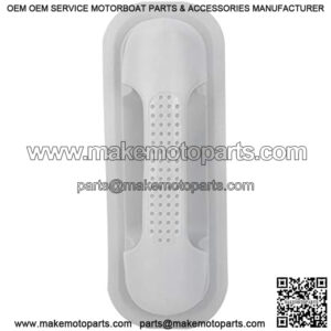 Boat Handrail PVC Durable Rail Grab Handle for Inflatable Rubber Dinghy Raft Fishing Boat White Color