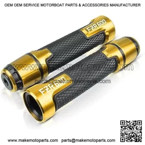 Motorcycle for Y&AMAHA FZR600 FZR 600 with Logo 2000-2019 2018 2007 2015 2014 Motorcycle Aluminum Plastic Handlebar Hand Bar Grip Handle Cap