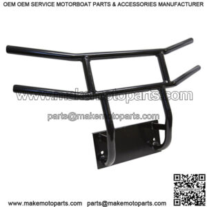 Front Brush Guard Black Powder Coat Yamaha Drive2 Golf Cart - Fits 2017-Up