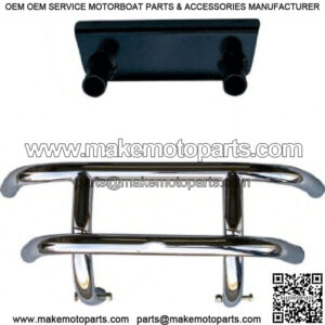 Club Car DS Front Bumper, Stainless Steel for 1981-Up