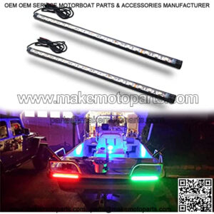 Marine Boat Navigation Lights, Night Fishing Lights, No Drilling Install Boat Bow Lights Boat Running Lights For Pontoon Boat Bass Boat Jon Boat Jet Ski Kayak