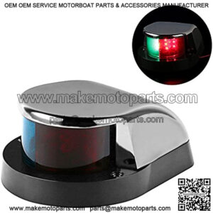 Boat Marine LED Navigation Lights Marine Navigation Lamp, Red and Green LED for Boat Pontoon Yacht Skeeter ??