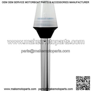 5100-24-1 All-Round Frosted Globe Pole Light 24??