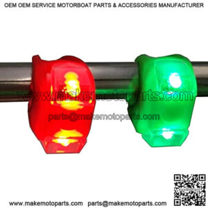 LED Navigation Lights, Led Emergency Lights for Boat Bow, Stern, Mast or Paddles, LED Night Fishing Light for Pontoon, Jon, Skeeter and Kayaks 4pcs