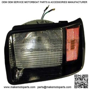 Headlight- Driver Side for Club Car DS Golf Carts 1999+