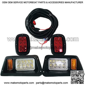 Golf Cart Yamaha LED lights Kit | G14, G16, G19, G22 Golf Cart LED Headlight and Tail Light Kit