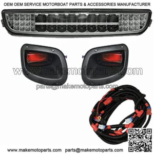 Revenge Golf Cart Parts & Accessories EZGO TXT Golf Cart LED Super Saver Light Bar Kit 1994 - 2013