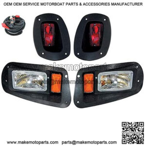 Revenge Golf Cart Parts & Accessories EZGO RXV Golf Cart Headlight & LED Tail Light Kit