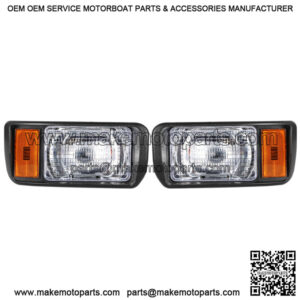 For Club Car DS Golf Cart Driver/Passenger Headlights#101988001/101988002 USA