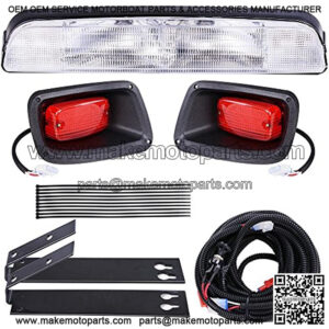 Golf Cart LED Taillight Halogen Headlight Kit Outdoor Sport Light Golf Cart Light Accessories