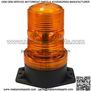 Universal Golf Cart Strobe Light - Amber - EZGO, Club Car, Yamaha
