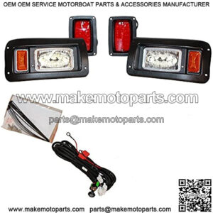 Performance Plus Carts Club Car DS Golf Cart Full LED Headlight Tail Light Kit 1993-Up