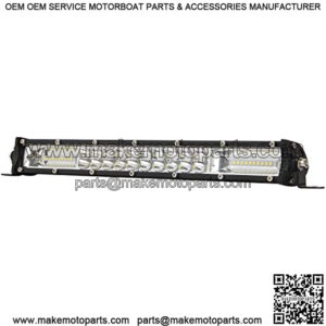 Led Light Bar for Truck, 15in Double Row Light Bar 120W 12000lm Waterproof Spot Flood Combo LED Light Bar, Driving Fog Lights for Off-Road UTV Truck ATV SUV