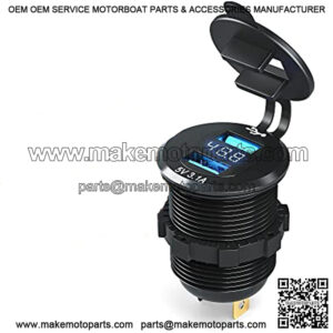 Golf Cart Charger Adapter,Dual Port USB Quick Charge 3.1,5A Fast Charging Charger Power Adapter for Golf Cart Club Car,EZGO and Yamaha (3.1 9-48V)