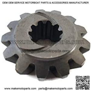 Boat Motor Pinion Gear engranaje fuera de borda 647-45551-00 For Yamaha Outboard 8HP 13T 2 stroke Engine